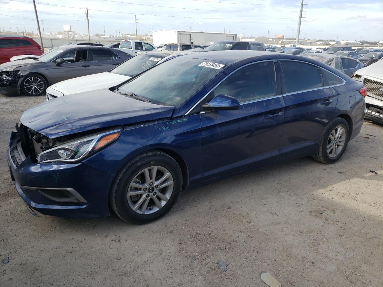 Obraz 1 z 2017 HYUNDAI SONATA SE 2017 z VIN 5NPE24AF2HH554438