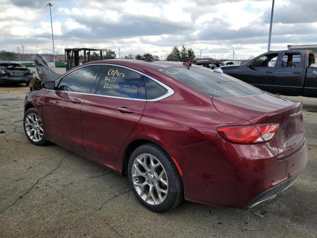 Image 2 of 2015 CHRYSLER 200 C 2015 with VIN 1C3CCCEG2FN648757