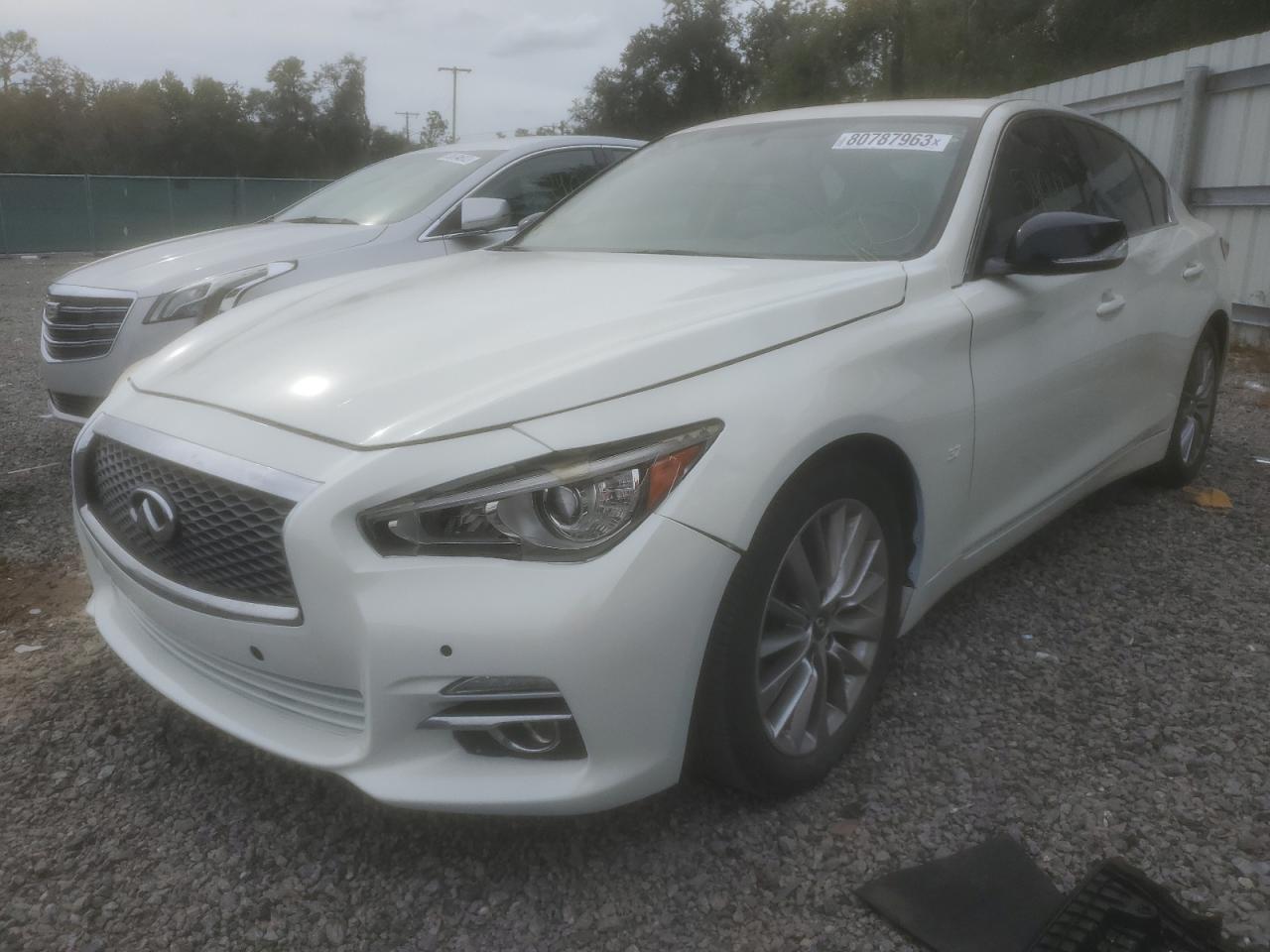 Image 1 of 2018 INFINITI Q50 LUXE 2018 with VIN JN1EV7AP8JM350534