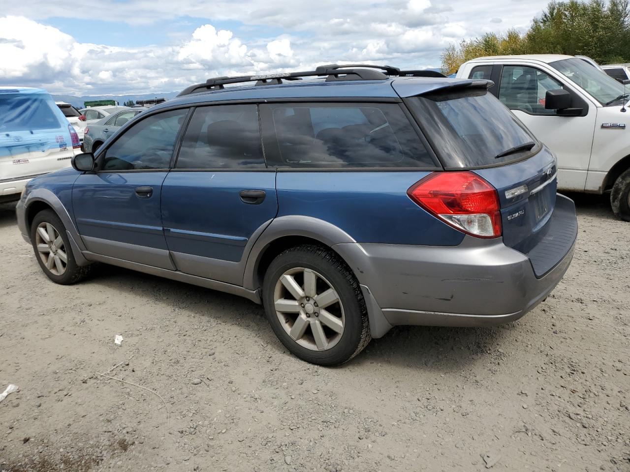 Image 2 of 2009 SUBARU OUTBACK 2.5I 2009 with VIN 4S4BP61C596345997