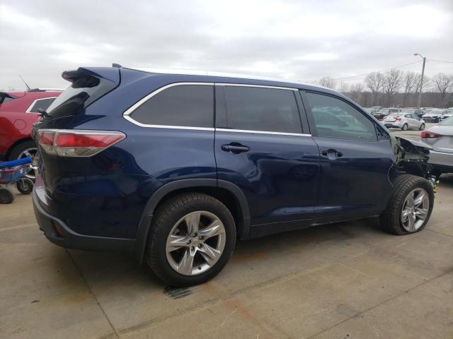 Image 3 of 2014 TOYOTA HIGHLANDER LIMITED 2014 with VIN 5TDDKRFH7ES008209