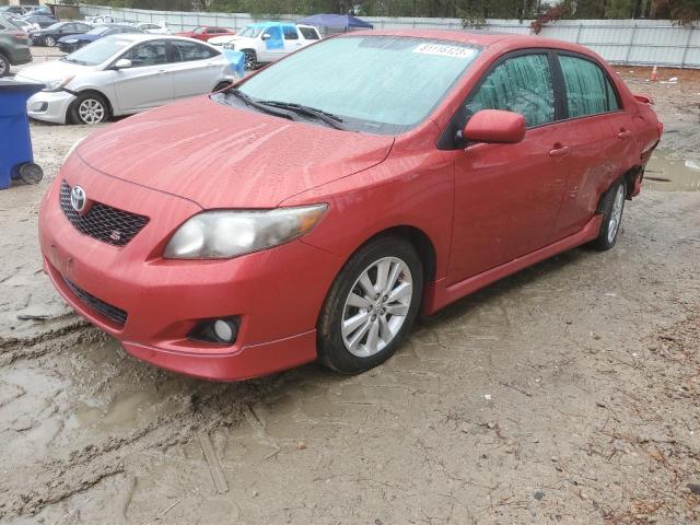 Image 1 of 2010 TOYOTA COROLLA BASE 2010 with VIN 2T1BU4EE4AC432624
