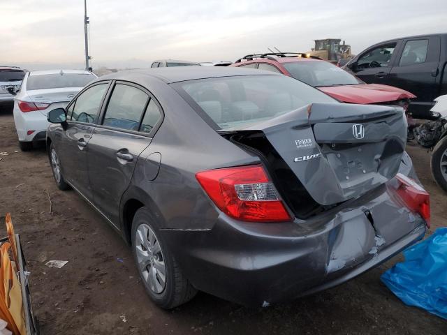 Image 2 of 2012 HONDA CIVIC LX 2012 with VIN 2HGFB2F54CH583239