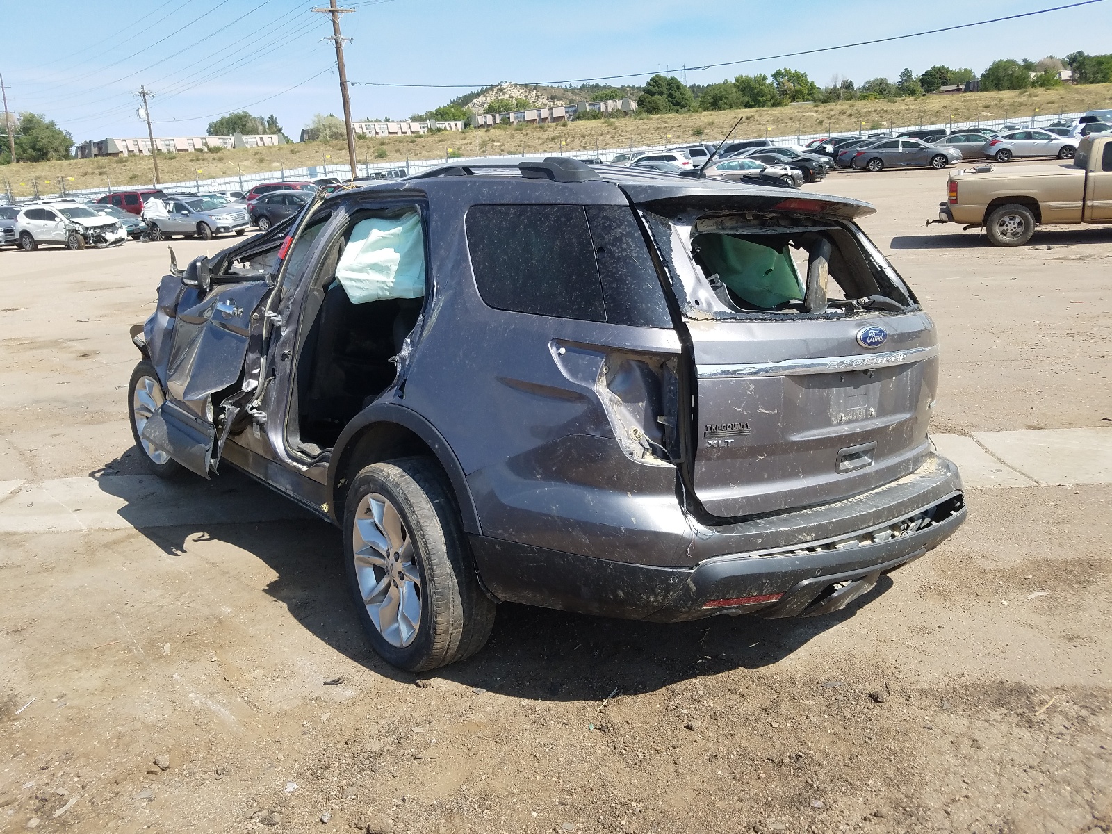 Obraz 3 z 2014 FORD EXPLORER XLT 2014 z VIN 1FM5K8D87EGA08153