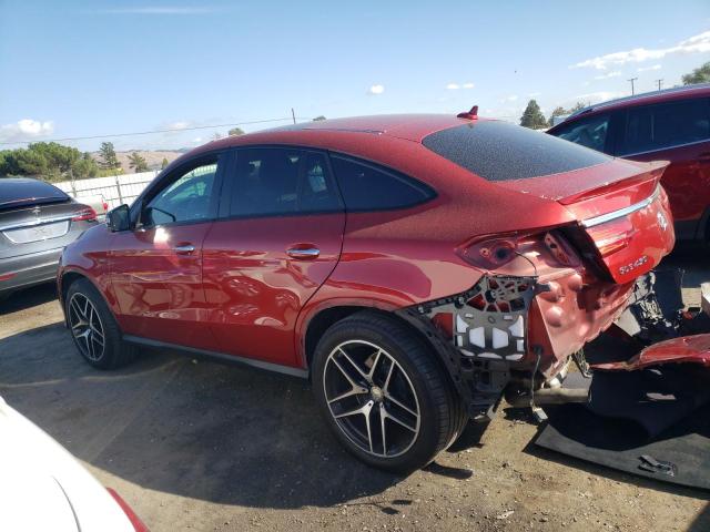 Image 2 of 2016 MERCEDES-BENZ GLE COUPE 450 4MATIC 2016 with VIN 4JGED6EB3GA041777