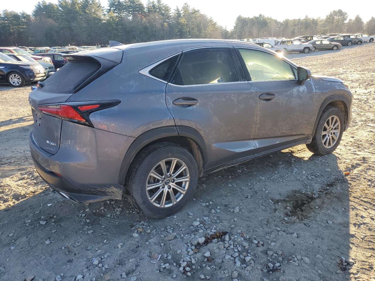 Image 3 of 2021 LEXUS NX 300 BASE 2021 with VIN JTJDARDZ1M2260118