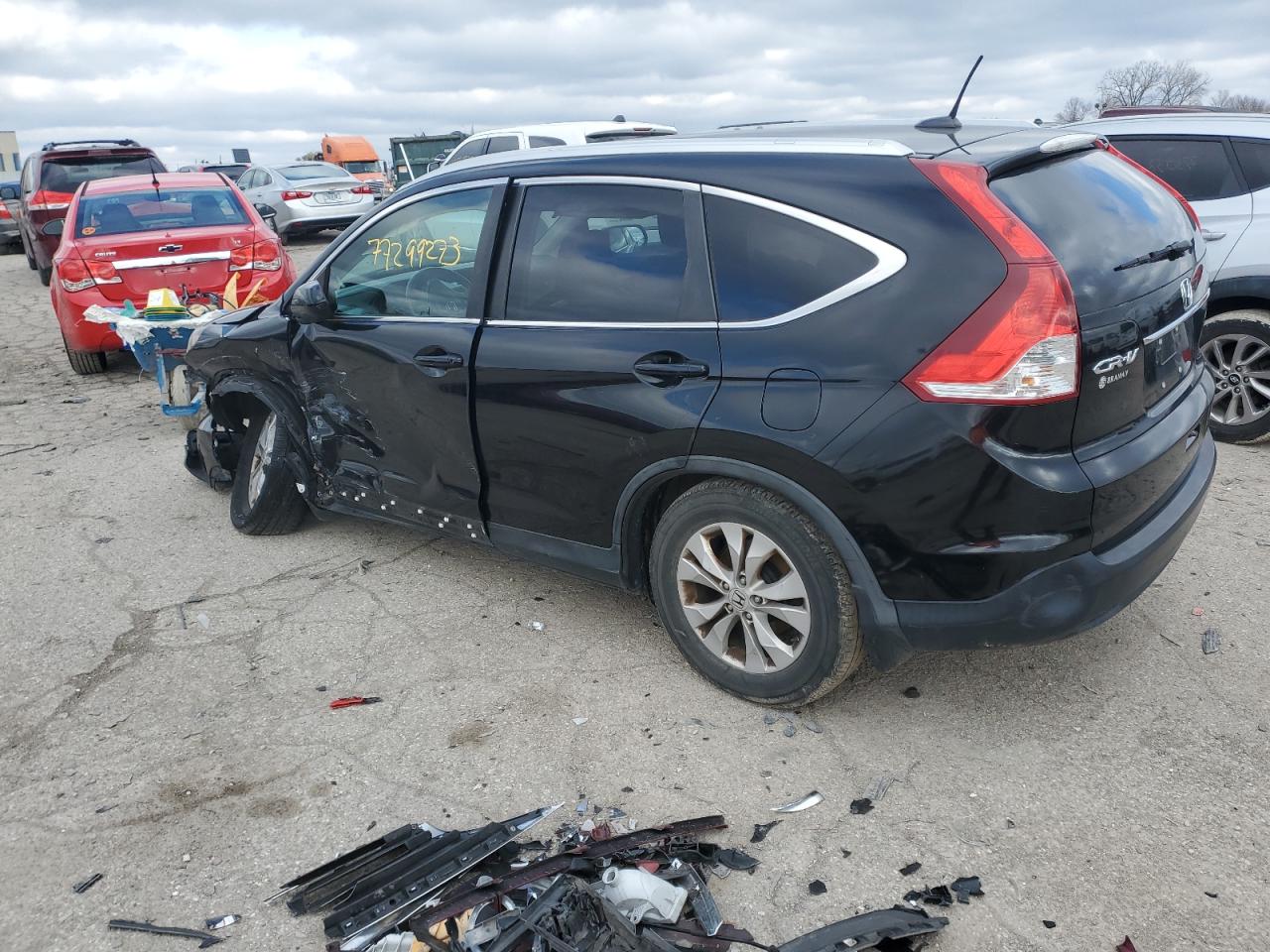 Image 2 of 2013 HONDA CR-V EXL 2013 with VIN 2HKRM3H78DH500026