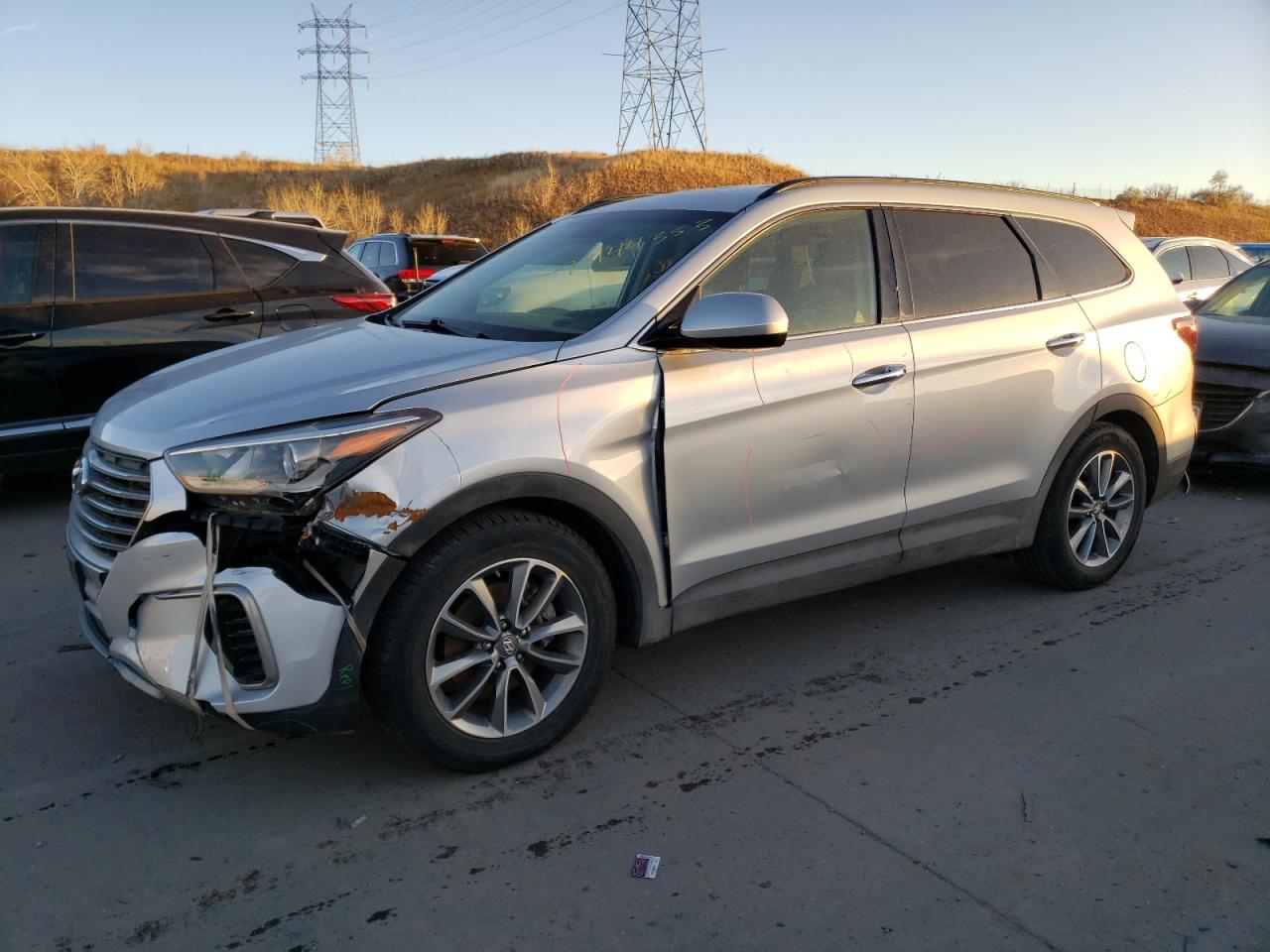 Obraz 1 z 2019 HYUNDAI SANTA FE XL SE 2019 z VIN KM8SMDHF1KU307424