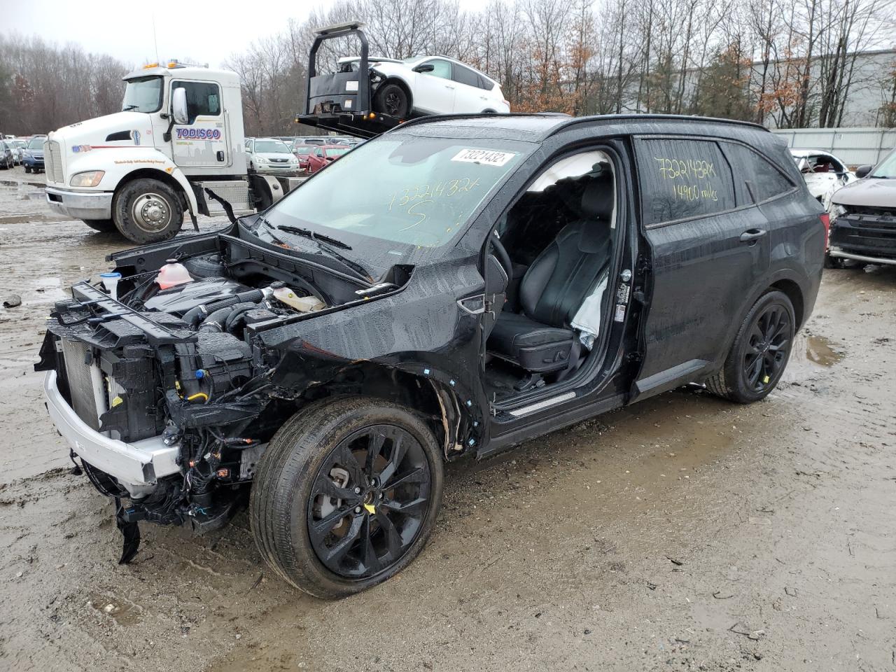 Изображение 1 2022 KIA SORENTO SX 2022 с VIN 5XYRK4LF8NG106917