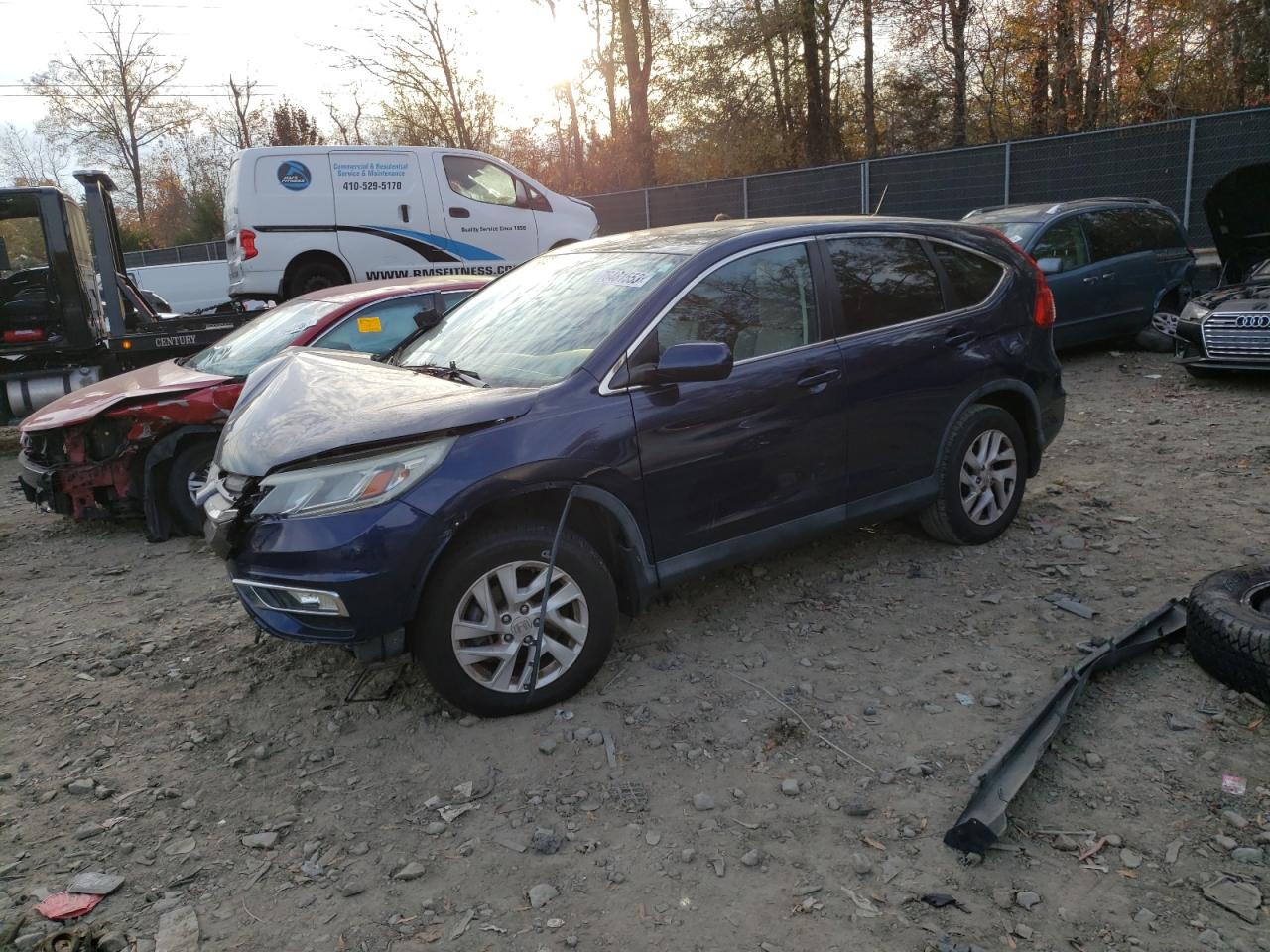Image 1 of 2016 HONDA CR-V EX 2016 with VIN 3CZRM3H5XGG703974