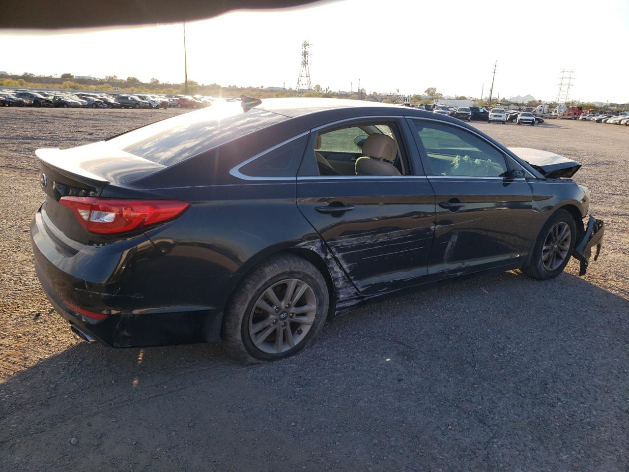 Image 3 of 2015 HYUNDAI SONATA SE 2015 with VIN 5NPE24AF5FH153057