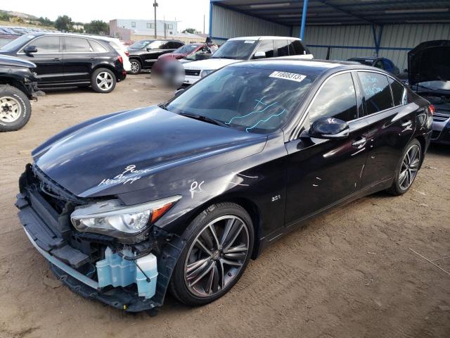 Image 1 of 2016 INFINITI Q50 PREMIUM 2016 with VIN JN1EV7AR0GM341675