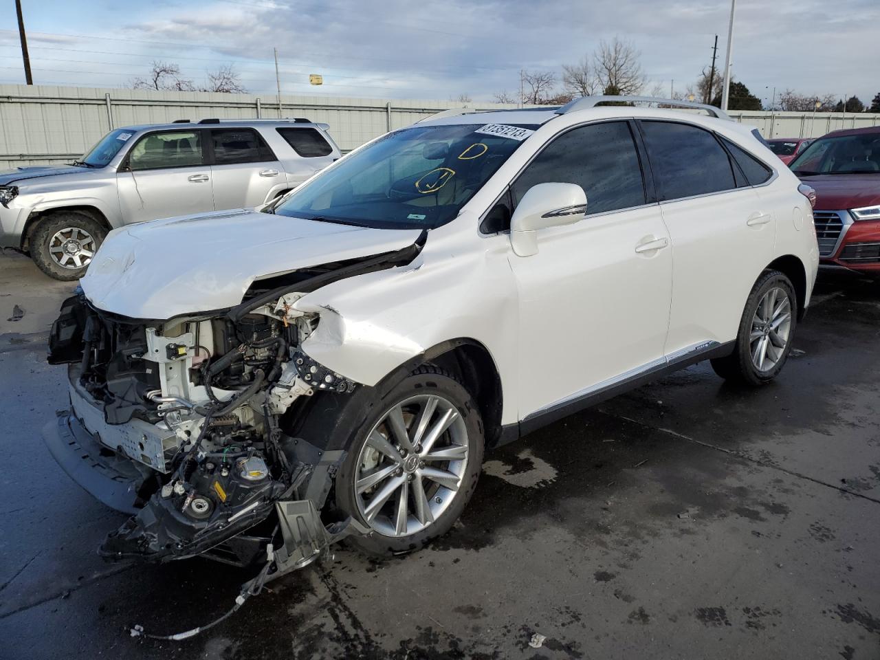 Image 1 of 2015 LEXUS RX 450H 2015 with VIN 2T2BC1BA6FC001479