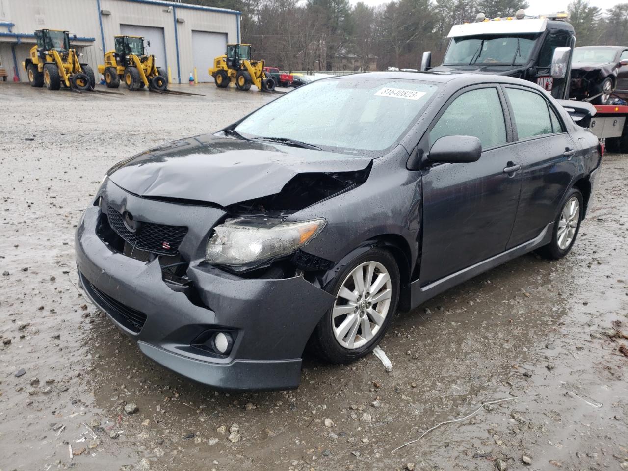 Image 1 of 2010 TOYOTA COROLLA BASE 2010 with VIN 1NXBU4EE5AZ349492