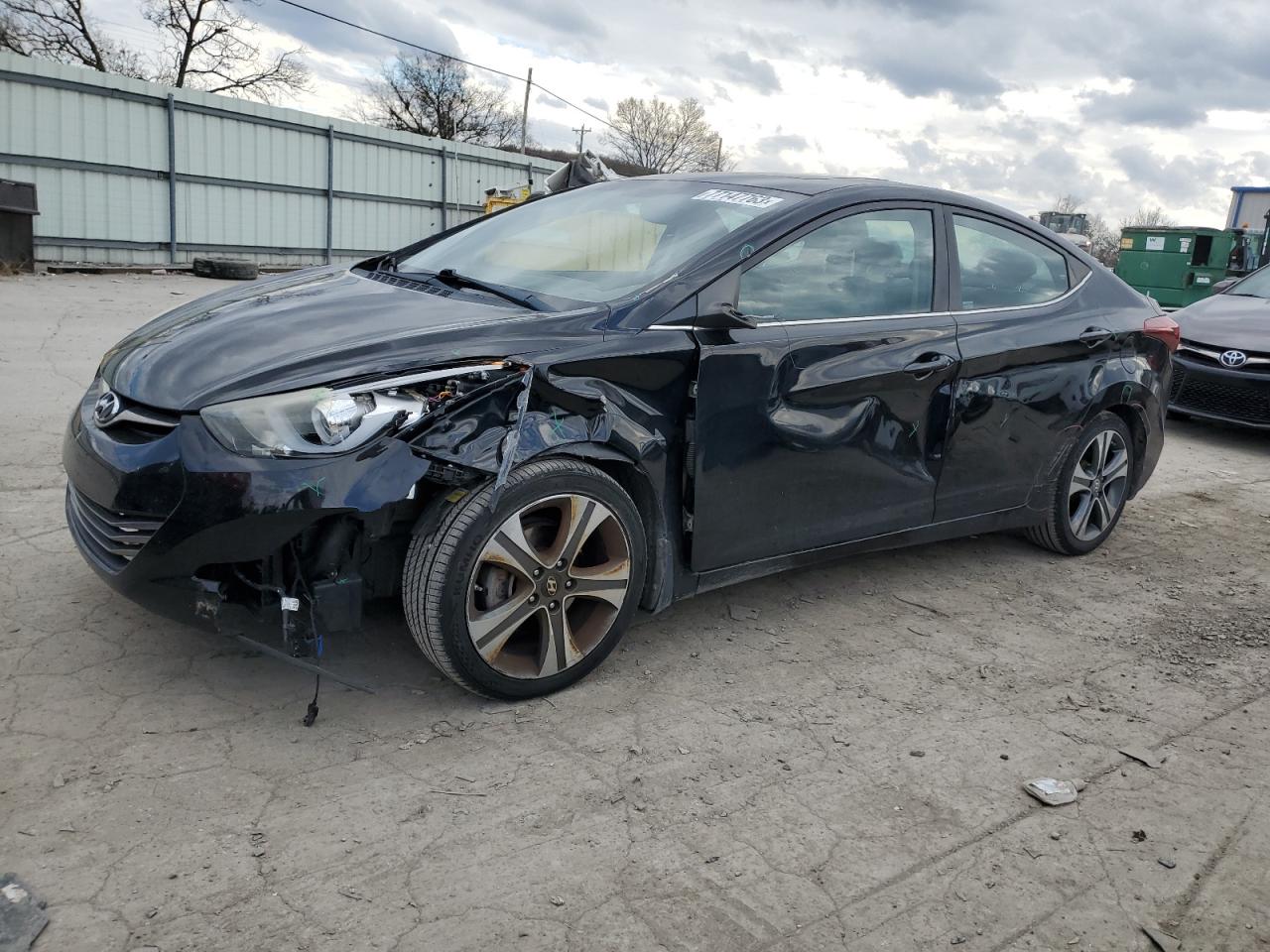 Obraz 1 z 2014 HYUNDAI ELANTRA SE 2014 z VIN KMHDH4AH5EU159114