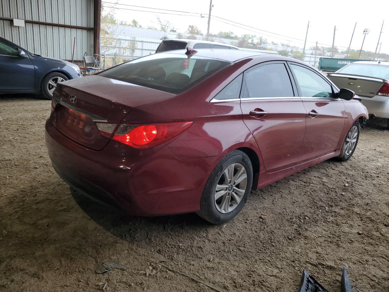 Изображение 3 2014 HYUNDAI SONATA GLS 2014 с VIN 5NPEB4AC6EH885296