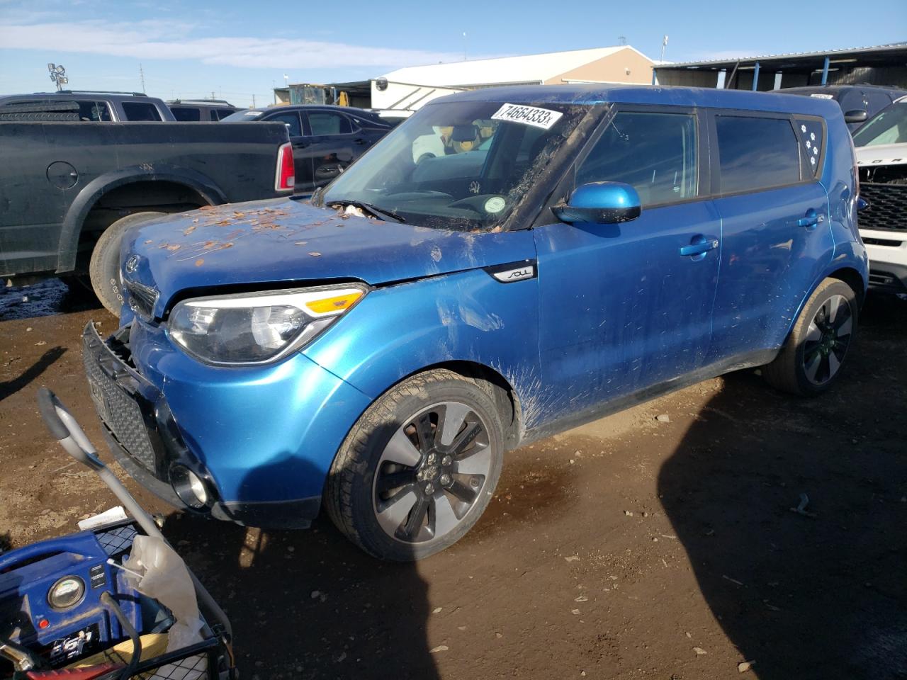 Image 1 of 2016 KIA SOUL + 2016 with VIN KNDJP3A52G7300670