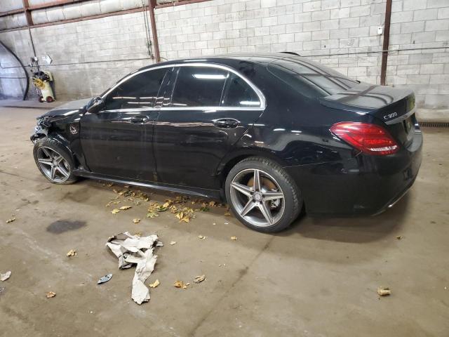 Image 2 of 2016 MERCEDES-BENZ C 300 4MATIC 2016 with VIN 55SWF4KB4GU173237