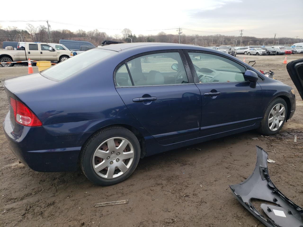 Image 3 of 2008 HONDA CIVIC LX 2008 with VIN 1HGFA16558L014648