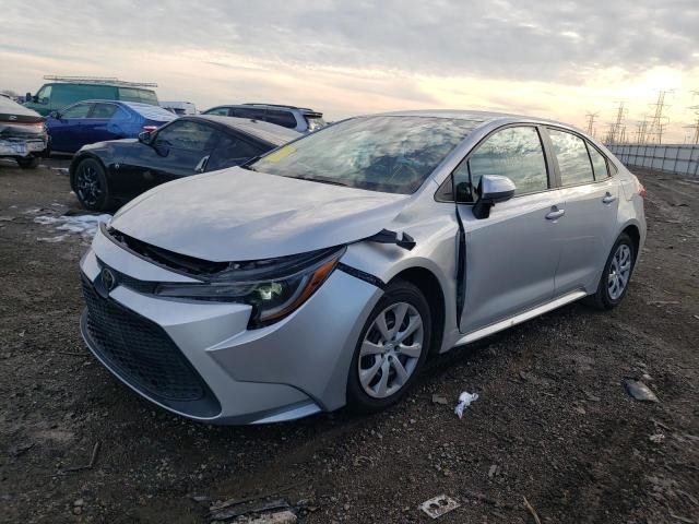 Image 1 of 2021 TOYOTA COROLLA LE 2021 with VIN 5YFEPMAE6MP221102