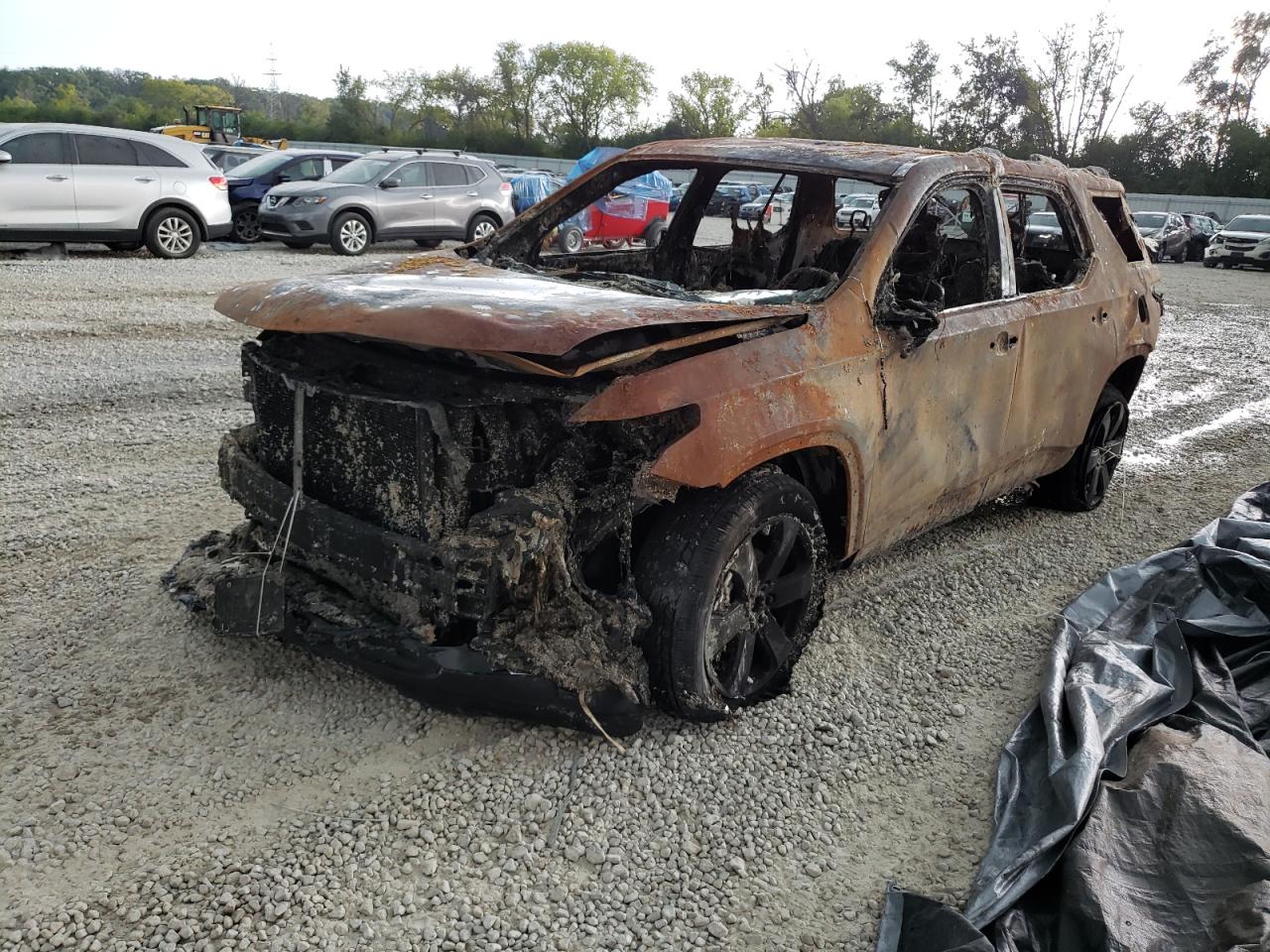 Image 1 of 2020 CHEVROLET TRAVERSE LT 2020 with VIN 1GNERHKW9LJ186347