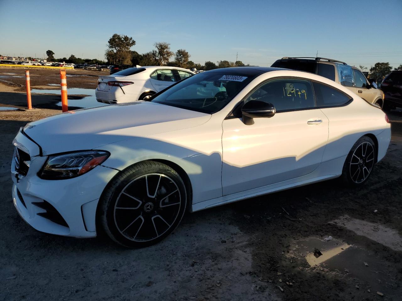 Image 1 of 2021 MERCEDES-BENZ C 300 2021 with VIN W1KWJ8DB4MG058004