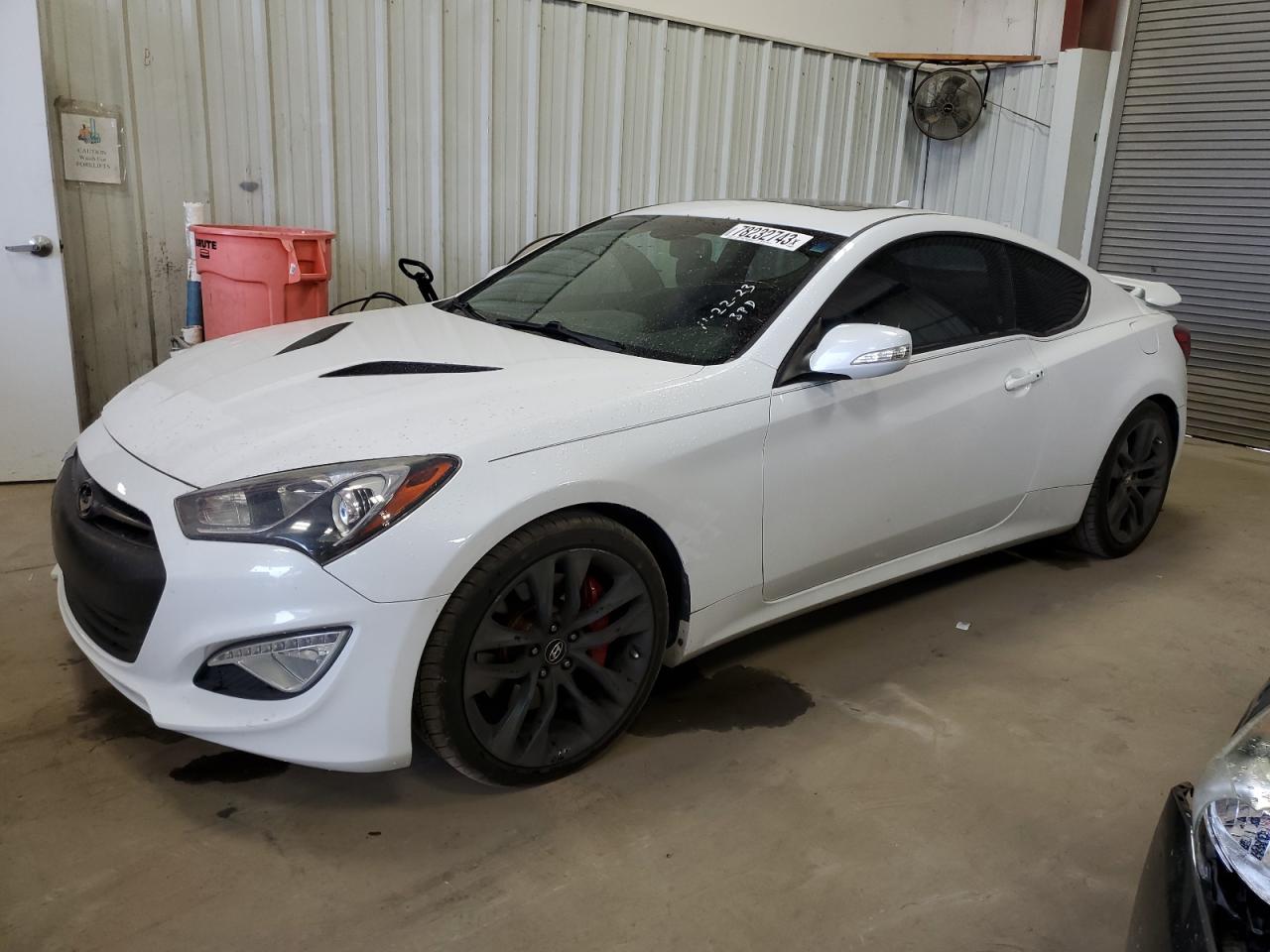 Image 1 of 2013 HYUNDAI GENESIS COUPE 3.8L 2013 with VIN KMHHU6KJ7DU111784