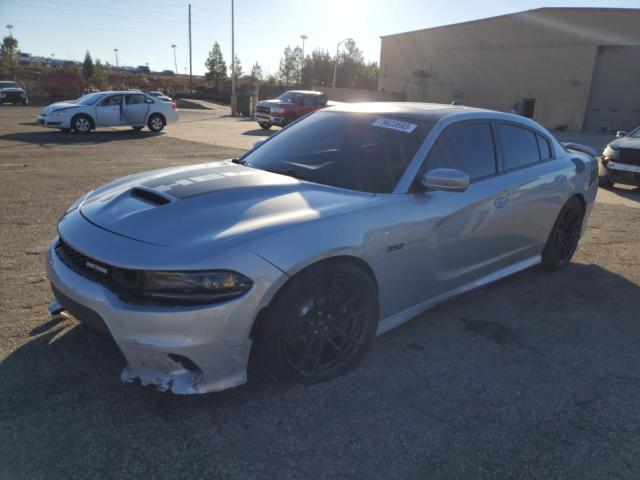 Image 1 of 2020 DODGE CHARGER SCAT PACK 2020 with VIN 2C3CDXGJ2LH197718