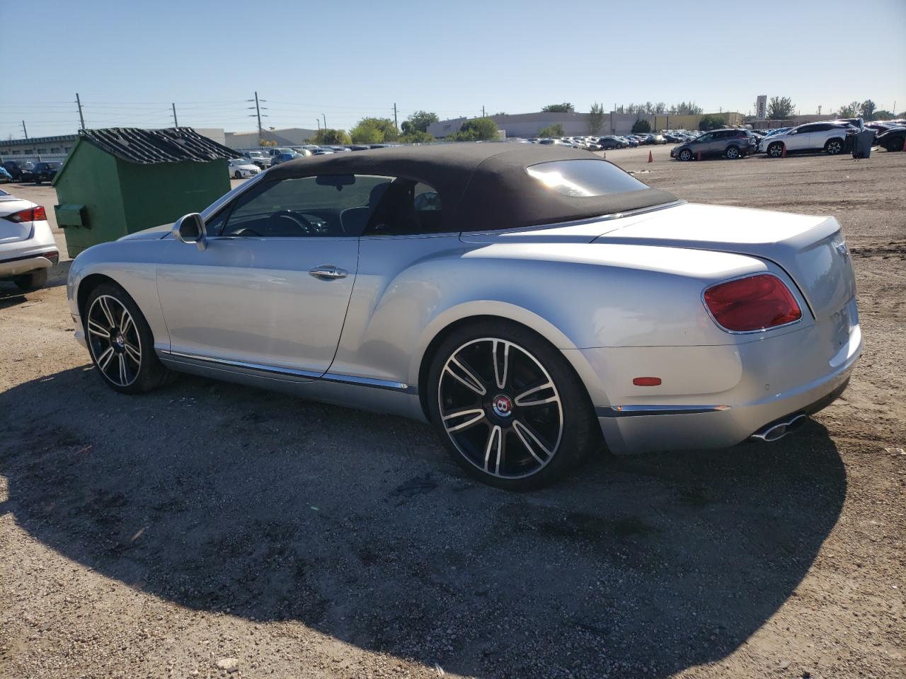 Image 2 of 2013 BENTLEY CONTINENTAL GTC V8 2013 with VIN SCBGT3ZA6DC082584