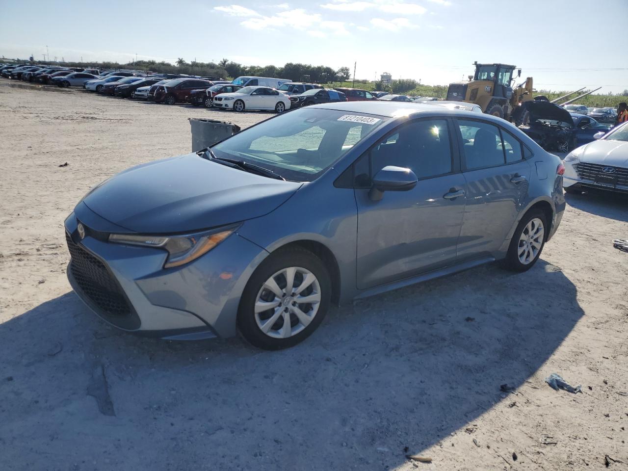 Image 1 of 2021 TOYOTA COROLLA LE 2021 with VIN 5YFEPMAE5MP227974