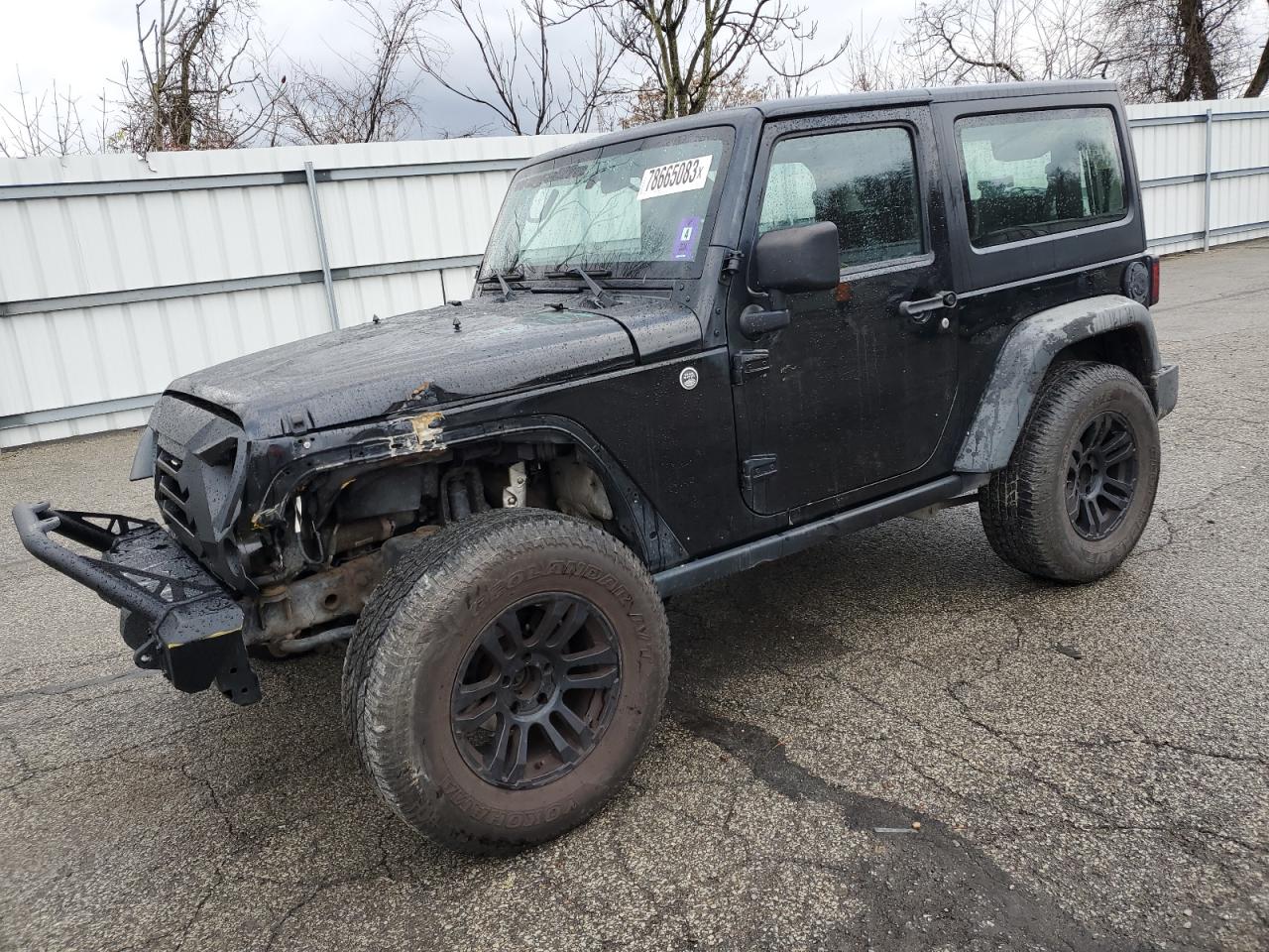 Image 1 of 2012 JEEP WRANGLER SPORT 2012 with VIN 1C4AJWAG6CL158944