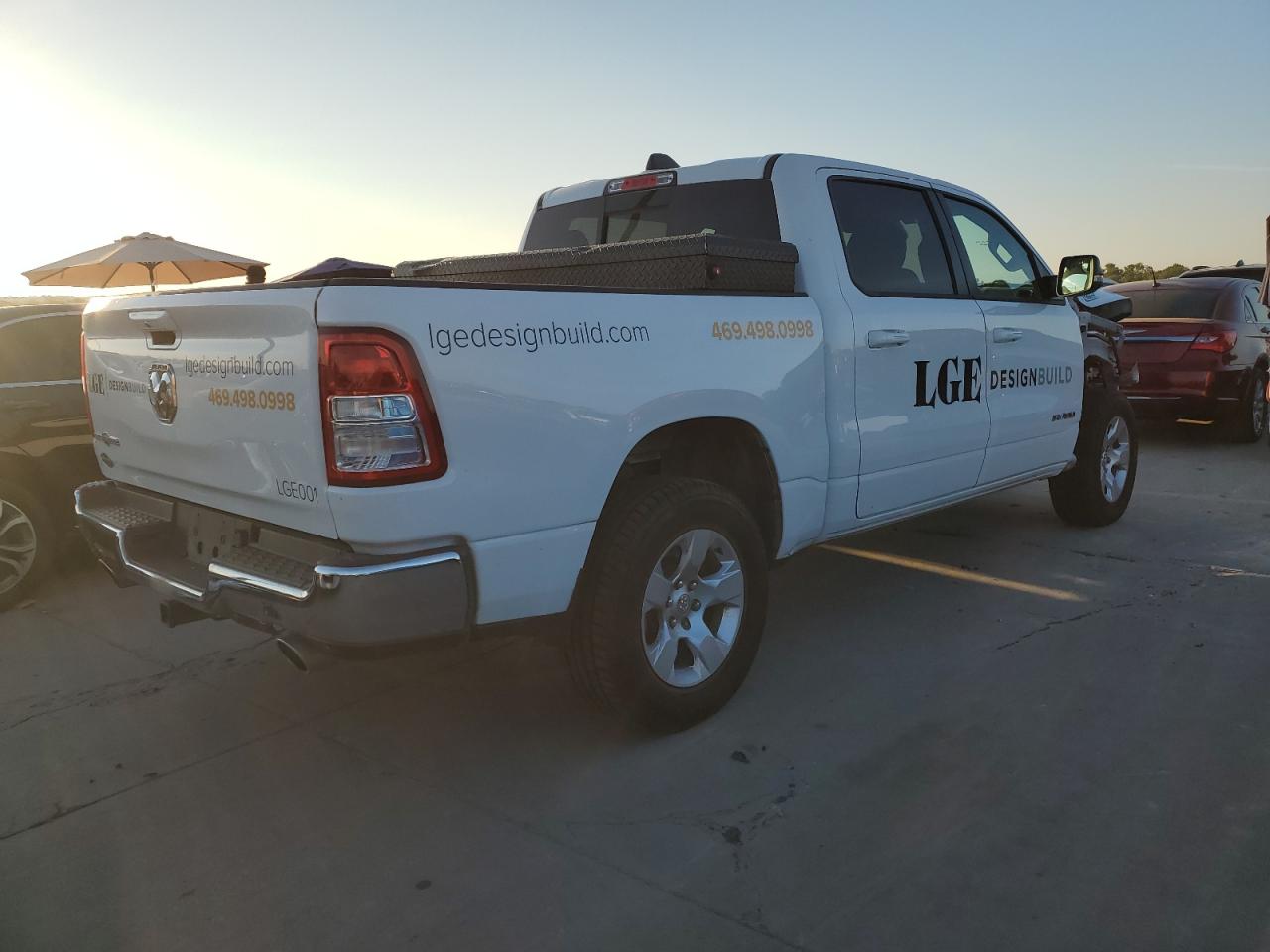 Image 3 of 2022 RAM 1500 BIG HORN/LONE STAR 2022 with VIN 1C6RREFT0NN265708
