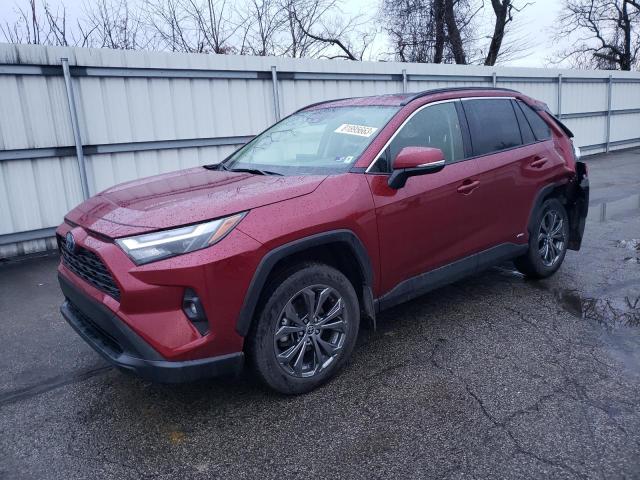 Image 1 of 2022 TOYOTA RAV4 XLE PREMIUM 2022 with VIN JTMB6RFV7ND060145