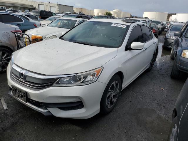 Image 1 of 2017 HONDA ACCORD LX 2017 with VIN 1HGCR2F37HA169164
