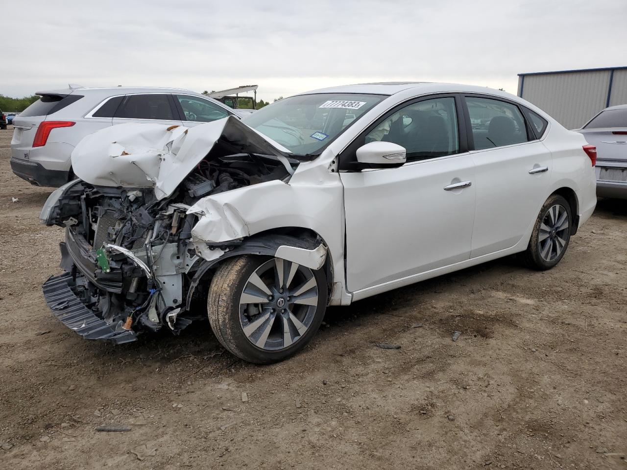 Image 1 of 2019 NISSAN SENTRA S 2019 with VIN 3N1AB7AP5KY430010