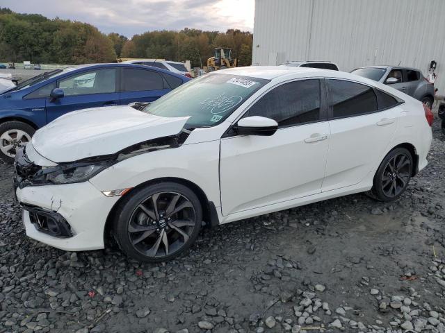 Image 1 of 2019 HONDA CIVIC SPORT 2019 with VIN 2HGFC2F88KH569947