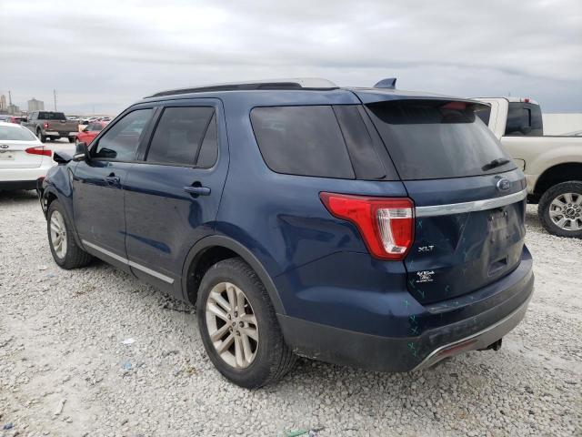 Image 2 of 2017 FORD EXPLORER XLT 2017 with VIN 1FM5K7D85HGA46608