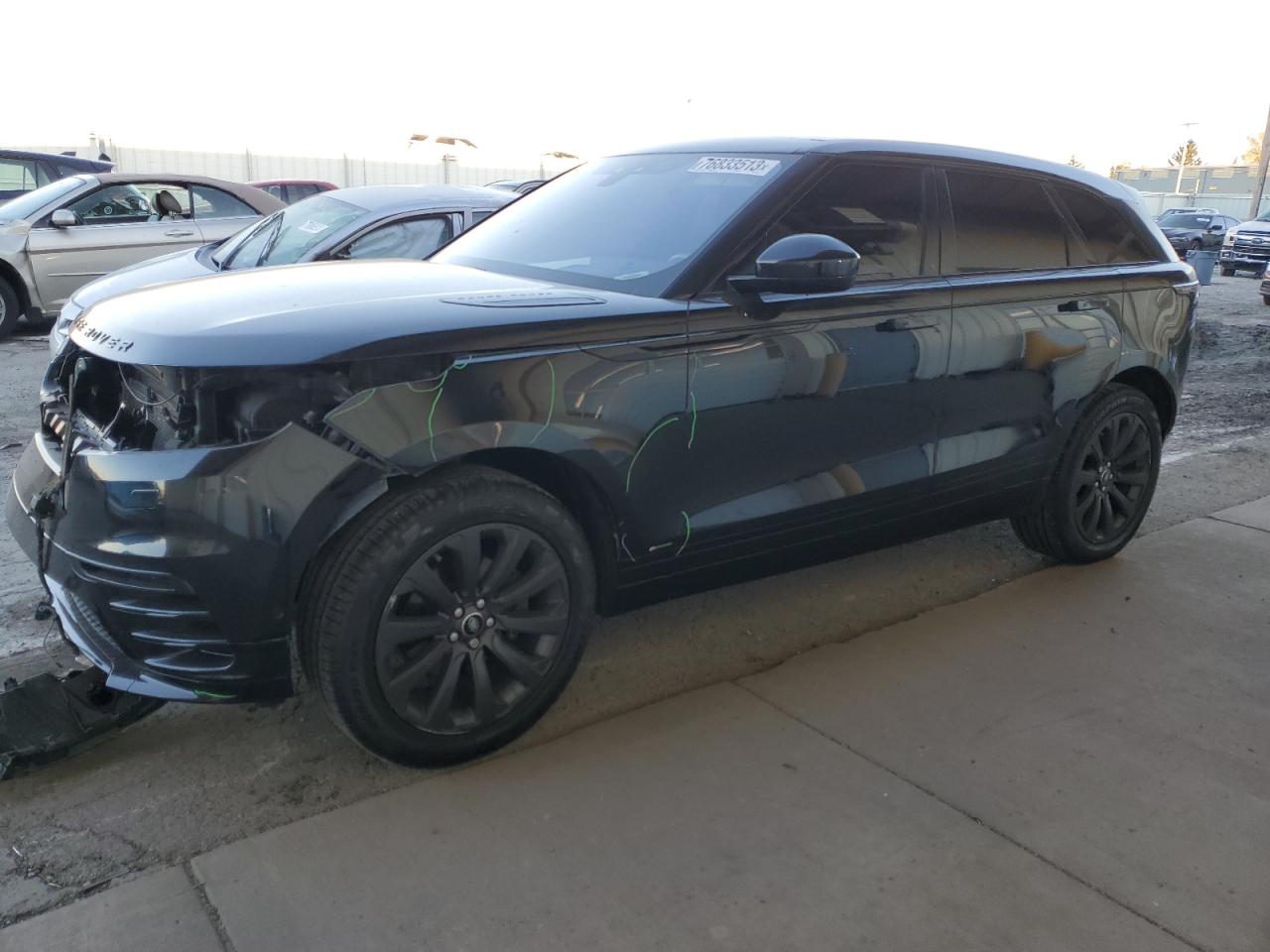 Image 1 of 2019 LAND ROVER RANGE ROVER VELAR R-DYNAMIC SE 2019 with VIN SALYL2EX9KA783658