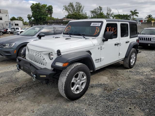 Image 1 of 2019 JEEP WRANGLER SPORT 2019 with VIN 1C4HJXDN9KW634552