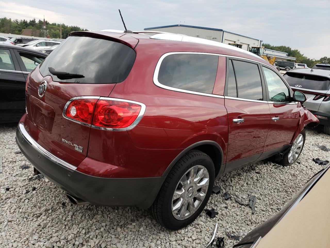 Image 3 of 2011 BUICK ENCLAVE CXL 2011 with VIN 5GAKVCED4BJ129719
