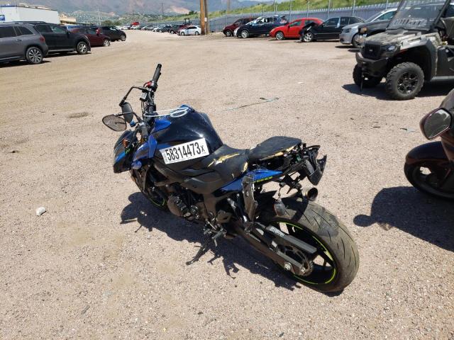 Image 3 of 2022 SUZUKI GSX-S750 M 2022 with VIN JS1C533B9N7100118