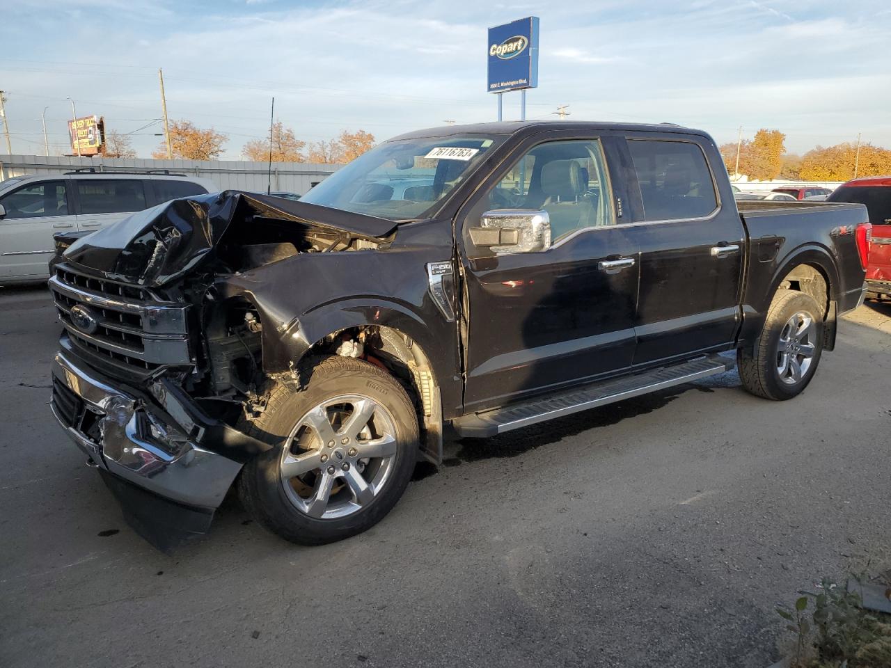 Изображение 1 2022 FORD F150 SUPERCREW 2022 с VIN 1FTFW1E52NKE46553