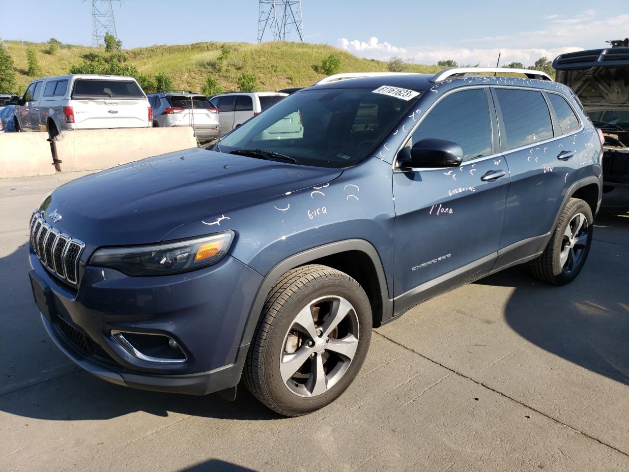 Image 1 of 2020 JEEP CHEROKEE LIMITED 2020 with VIN 1C4PJMDX1LD579183