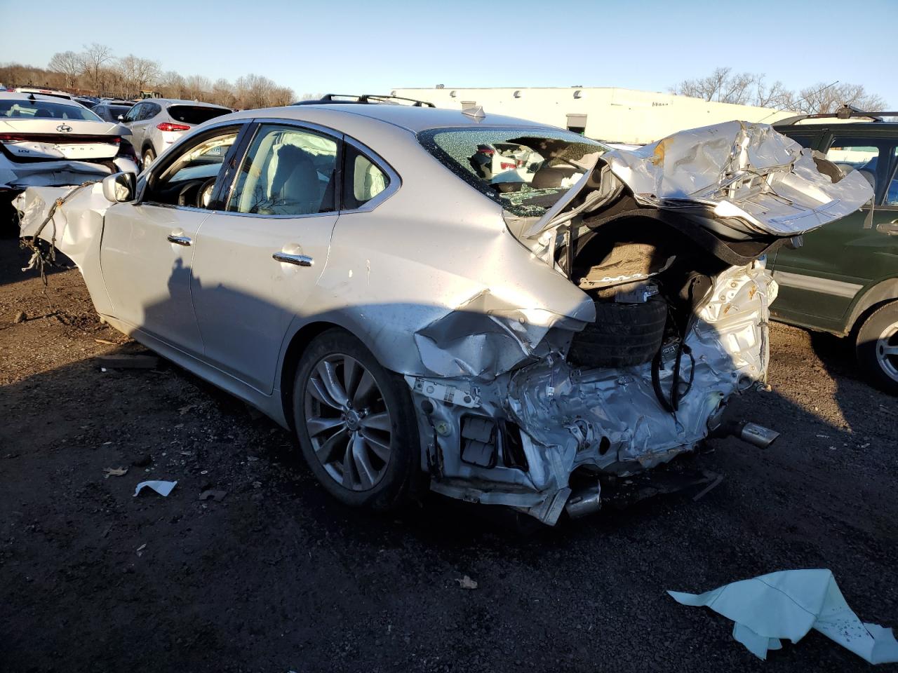 Image 2 of 2013 INFINITI M37 X 2013 with VIN JN1BY1AR4DM604706