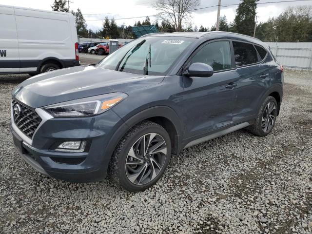 Image 1 of 2021 HYUNDAI TUCSON LIMITED 2021 with VIN KM8J3CAL5MU380372