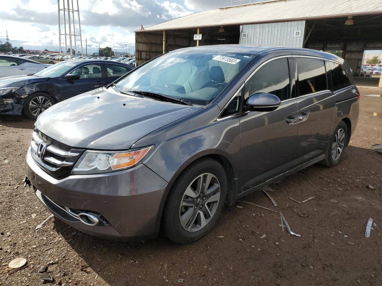 2014 HONDA ODYSSEY TOURING 2014 image