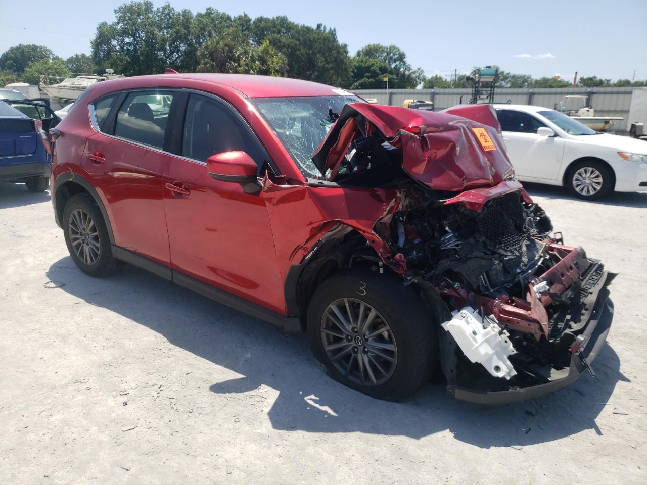 Image 1 of 2018 MAZDA CX-5 SPORT 2018 with VIN JM3KFABM3J0425511