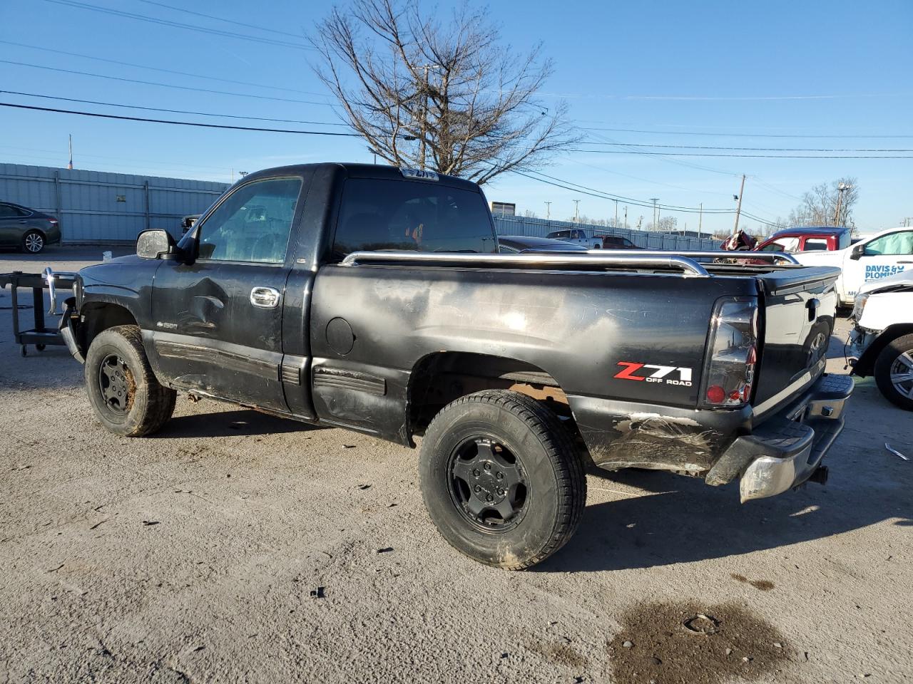 Image 2 of 2002 CHEVROLET SILVERADO K1500 2002 with VIN 1GCEK14T92Z120601