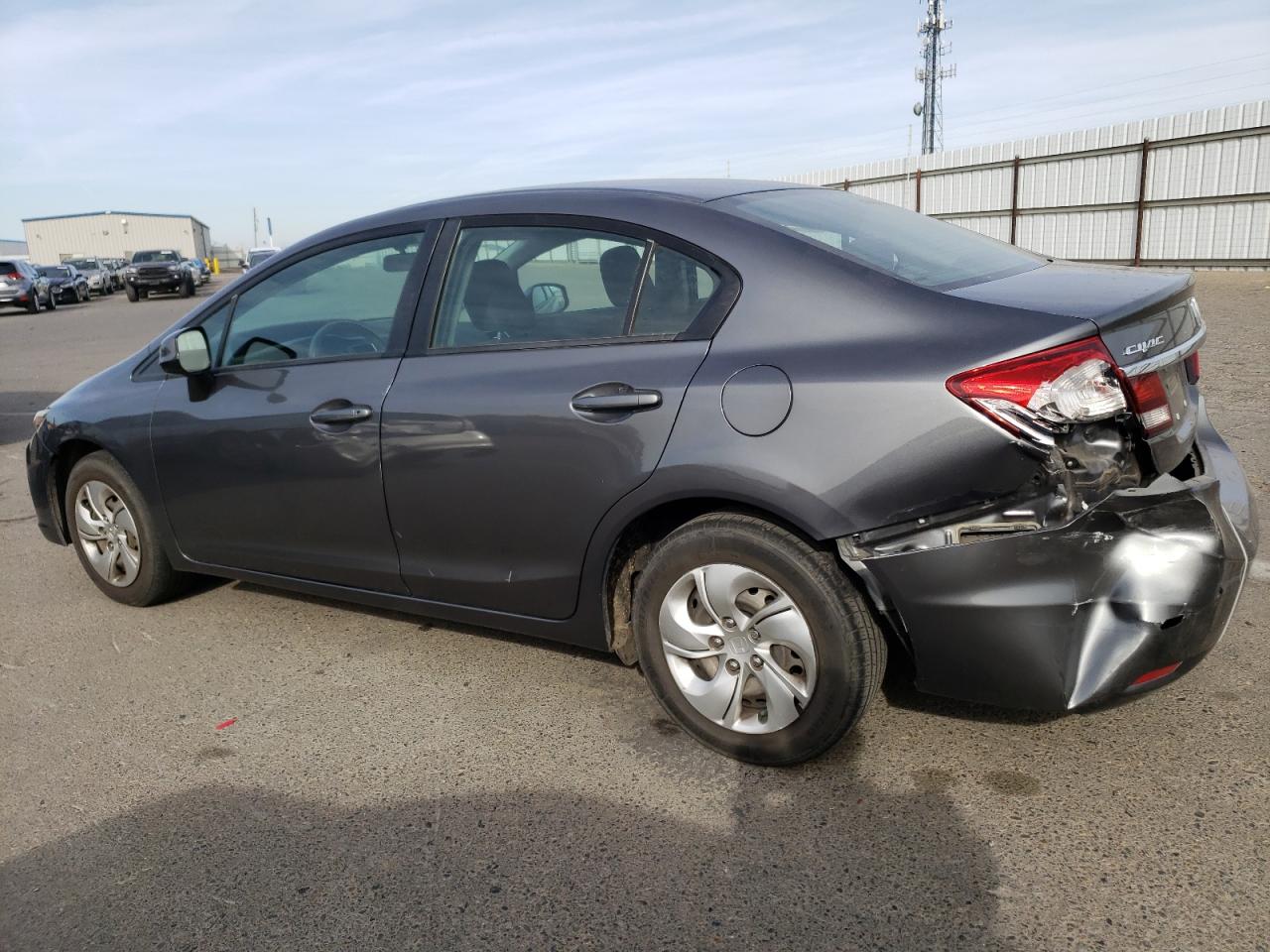 Изображение 2 2013 HONDA CIVIC LX 2013 с VIN 19XFB2F54DE204848