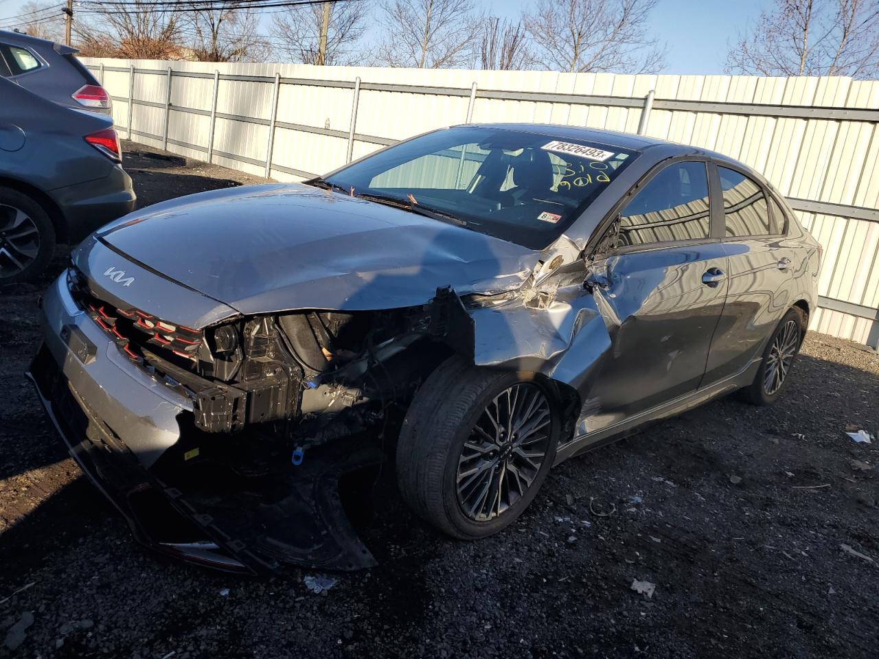 Image 1 of 2022 KIA FORTE GT LINE 2022 with VIN 3KPF54AD4NE508684